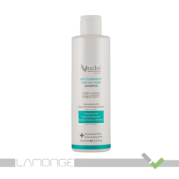 ضد شوره چرب شامپو ضد شوره وچه مناسب موی چرب حجم 250 میلی لیتر - Image 1