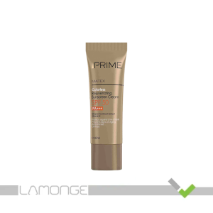 کرم ضد آفتاب SPF50 جوان کننده بی رنگ پرایم مناسب انواع پوست