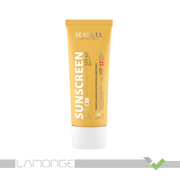 کرم ضد آفتاب SPF60 رنگ بژ طلایی سی گل مناسب پوست معمولی تا چرب حجم 50 میلی لیتر - Image 1