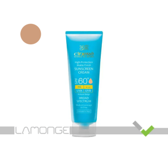 ضد آفتاب SPF60 بژ طبیعی سینره مناسب پوست چرب
