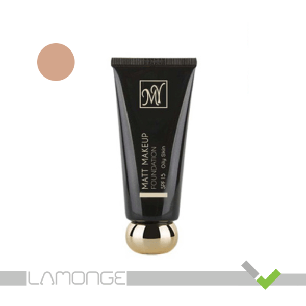کرم پودر مای سری Black Diamond مدل Matt Makeup شماره MF05 مناسب پوست چرب