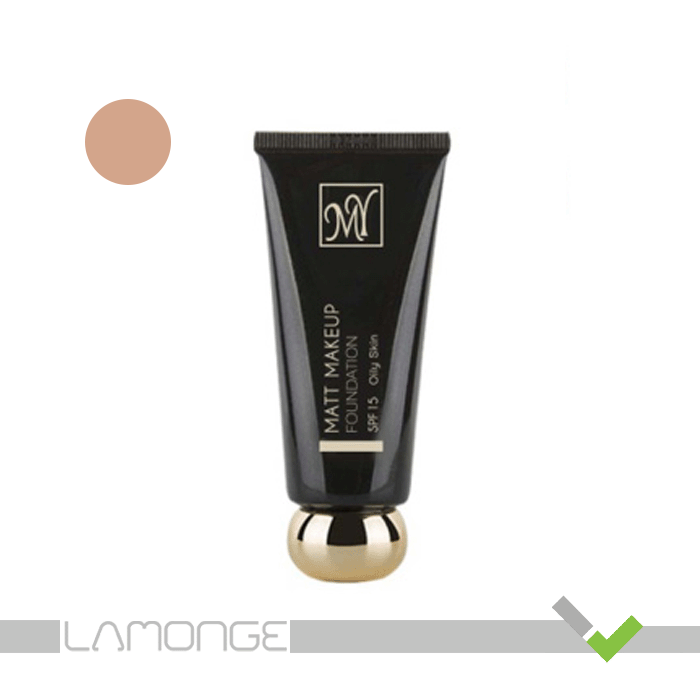 کرم پودر مای سری Black Diamond مدل Matt Makeup شماره MF05 مناسب پوست چرب
