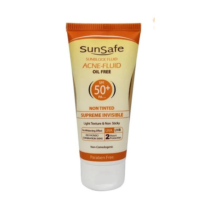 122422 فلوئید ضد آفتاب فاقد چربی کاملا نامرئی SPF50 سان سیف حجم 50 میلی لیتر - Image 1