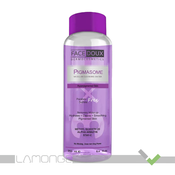 6262720900853 میسلار واتر پیگمازوم مناسب پوست های لک دار فیس دوکس - Image 1