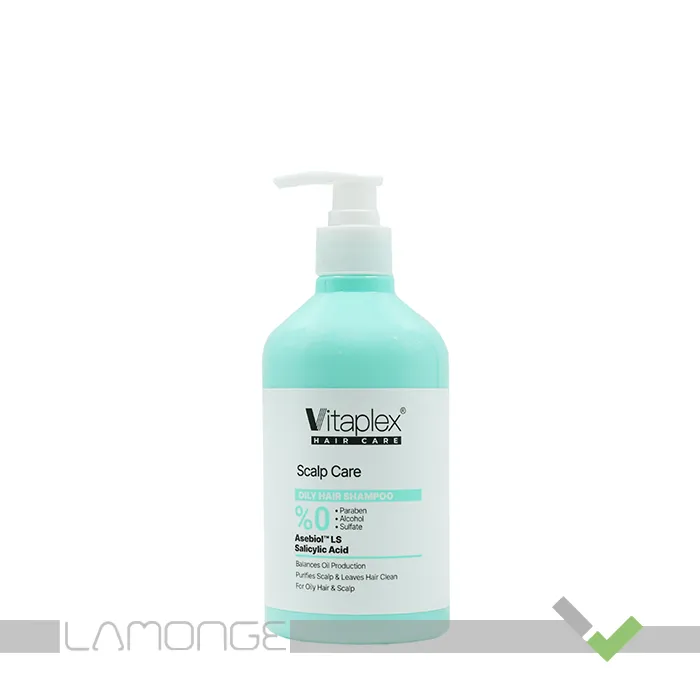 Vitaplex-Oily-Hair-Shampoo-500-ml (1) شامپو مناسب مو و پوست سر چرب ویتاپلکس - Image 1