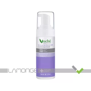 فوم وچه پوست چرب در بطری ۱۵۰ میلی‌لیتری، مناسب پوست چرب و مستعد آکنه