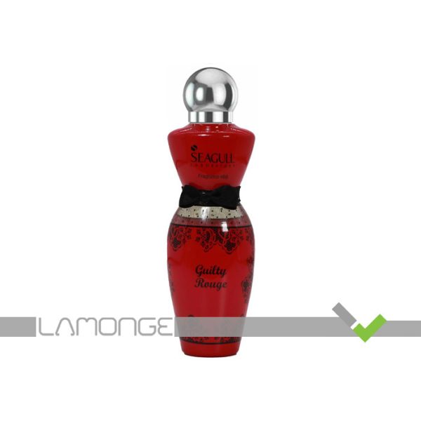 اسپری خوشبو کننده Guilty Rouge طرح بدن سی گل