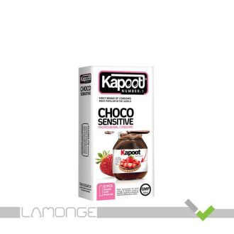 کاندوم کاپوت مدل Choco Sensitive بسته 12 عددی