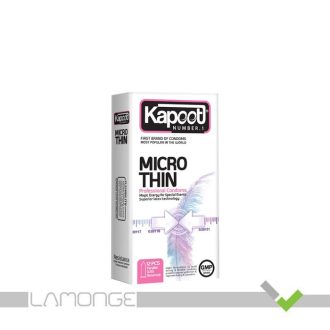 کاندوم کاپوت مدل Micro Thin بسته 12 عددی