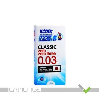 کاندوم کدکس مدل Classic 0.03 بسته 12 عددی