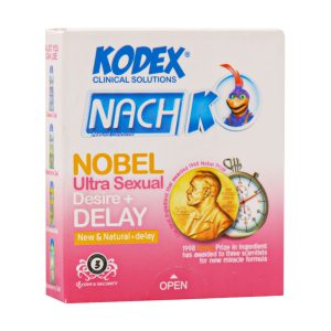 کاندوم تاخیری کدکس مدل Noble Ultra Sexual بسته ۳ عددی