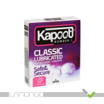 کاندوم کاپوت کلاسیک مدل ۳۰ میکرون بسته ۳ عددی