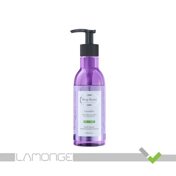 ژل شستشو صورت دیپ سنس مدل Lavender حجم 250 میلی لیتر