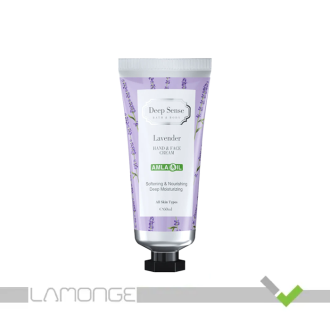 کرم مرطوب کننده دست و صورت دیپ سنس مدل Lavender حجم 60 میلی لیتر