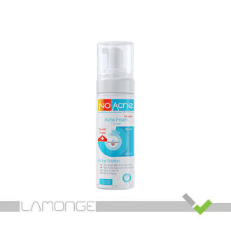 فوم شستشو تخصصی نوآکنه مدل Acne Solution مناسب پوست چرب و جوش دار حجم ۱۵۰ میلی لیتر