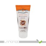 ضد آفتاب روشن کننده بژ روشن SPF50 سان سیف حجم 50 میلی لیتر