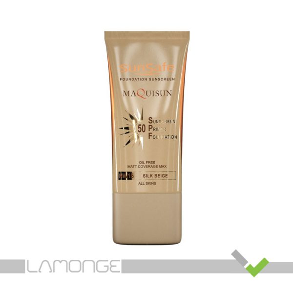 ضد آفتاب کرم پودری و پرایمری مکیسان SPF50 سان سیف حجم 40 میلی لیتر - Image 1