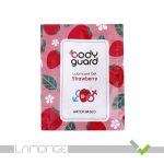 ژل لوبریکانت اسانس توت فرنگی ساشه 3 عددی بادیگارد