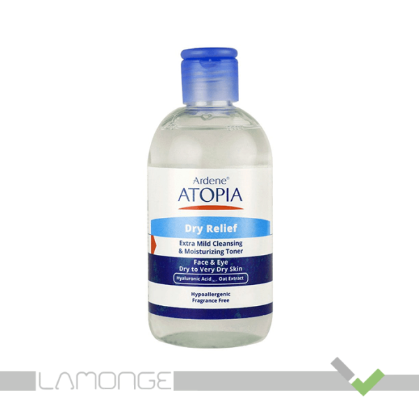 تونیک پاک کننده صورت و دور چشم Dry Relief آردن اتوپیا - Image 1