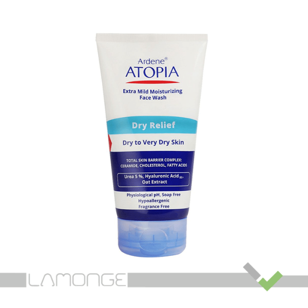 لوسیون شوینده و مرطوب کننده صورت اوره 5% Dry Relief آردن اتوپیا - Image 1