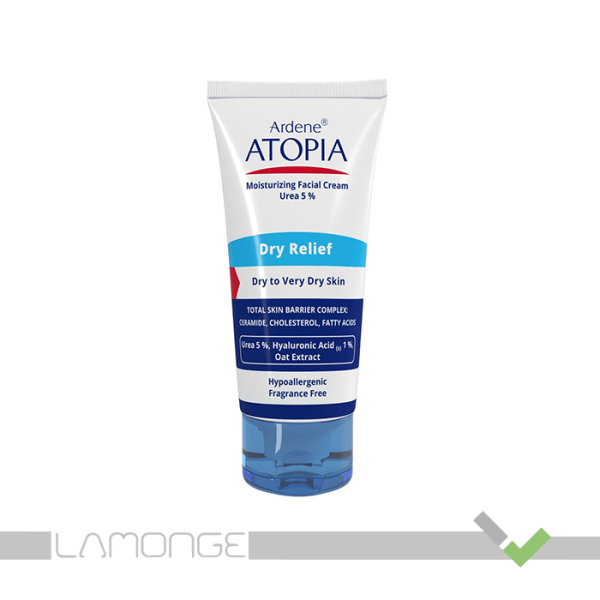 کرم مرطوب کننده قوی صورت اوره 5% Dry Relief آردن اتوپیا - Image 1