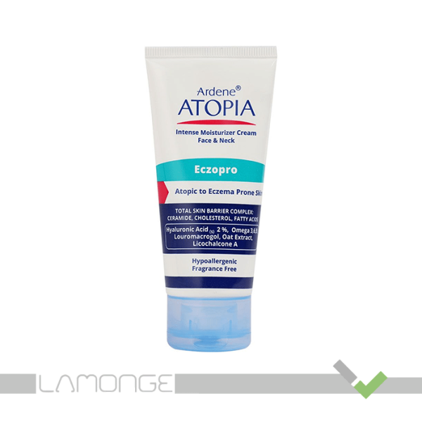 کرم صورت و گردن مرطوب کننده Eczopro آردن اتوپیا - Image 1