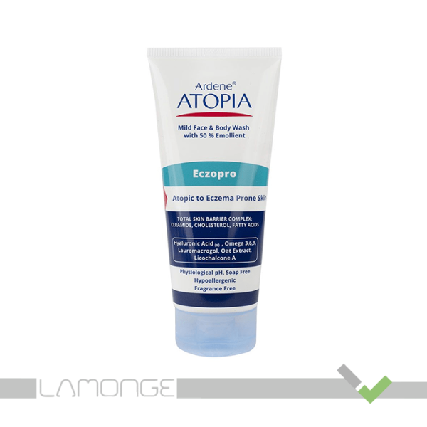 لوسیون شوینده صورت و بدن Eczopro آردن اتوپیا - Image 1