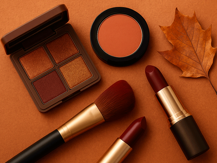 میکاپ پاییزی