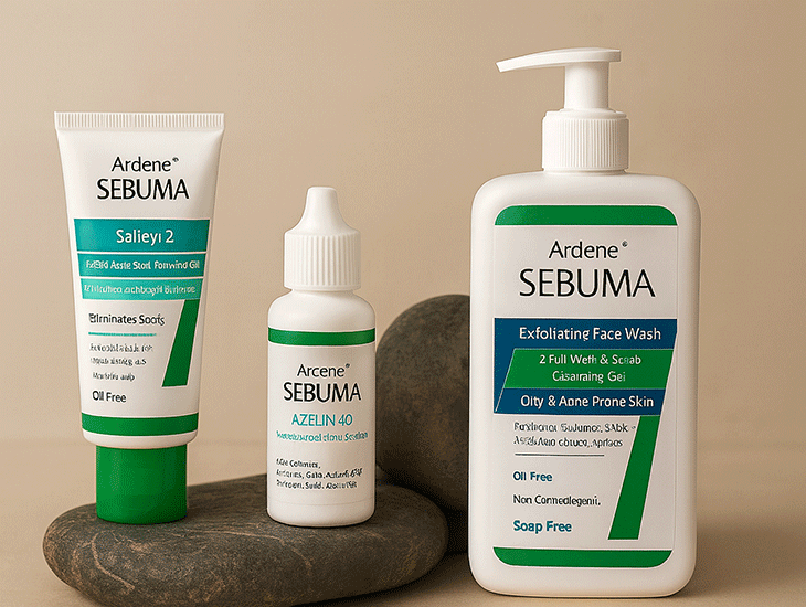 محصولات مراقبت پوست چرب آردن سبوما