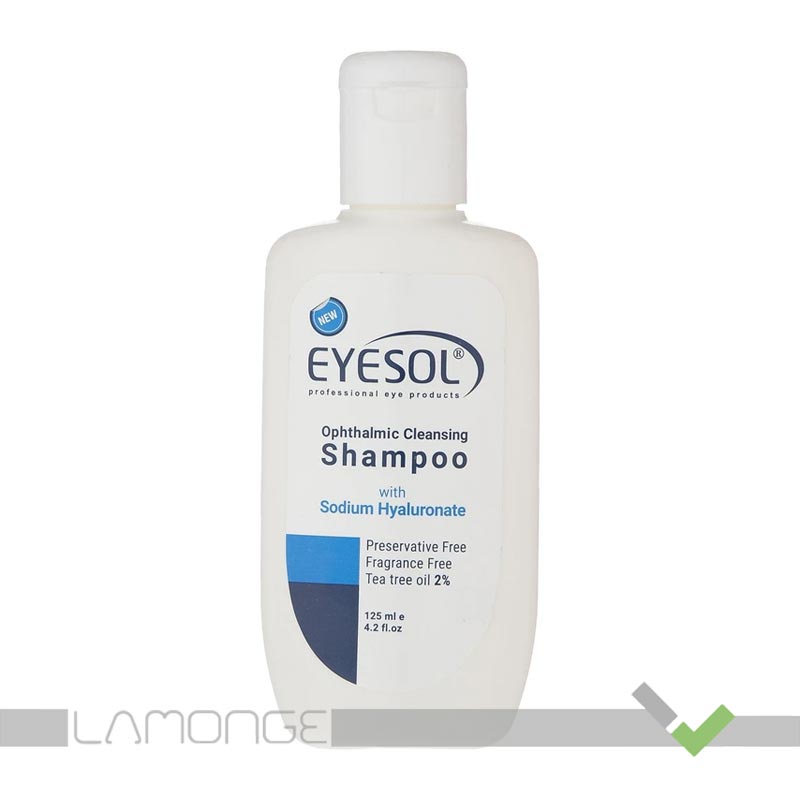 6267552800456 شامپو شستشوی پلک و مژه آیسول مدل Ophthalmic حجم 125 میلی لیتر - Image 1