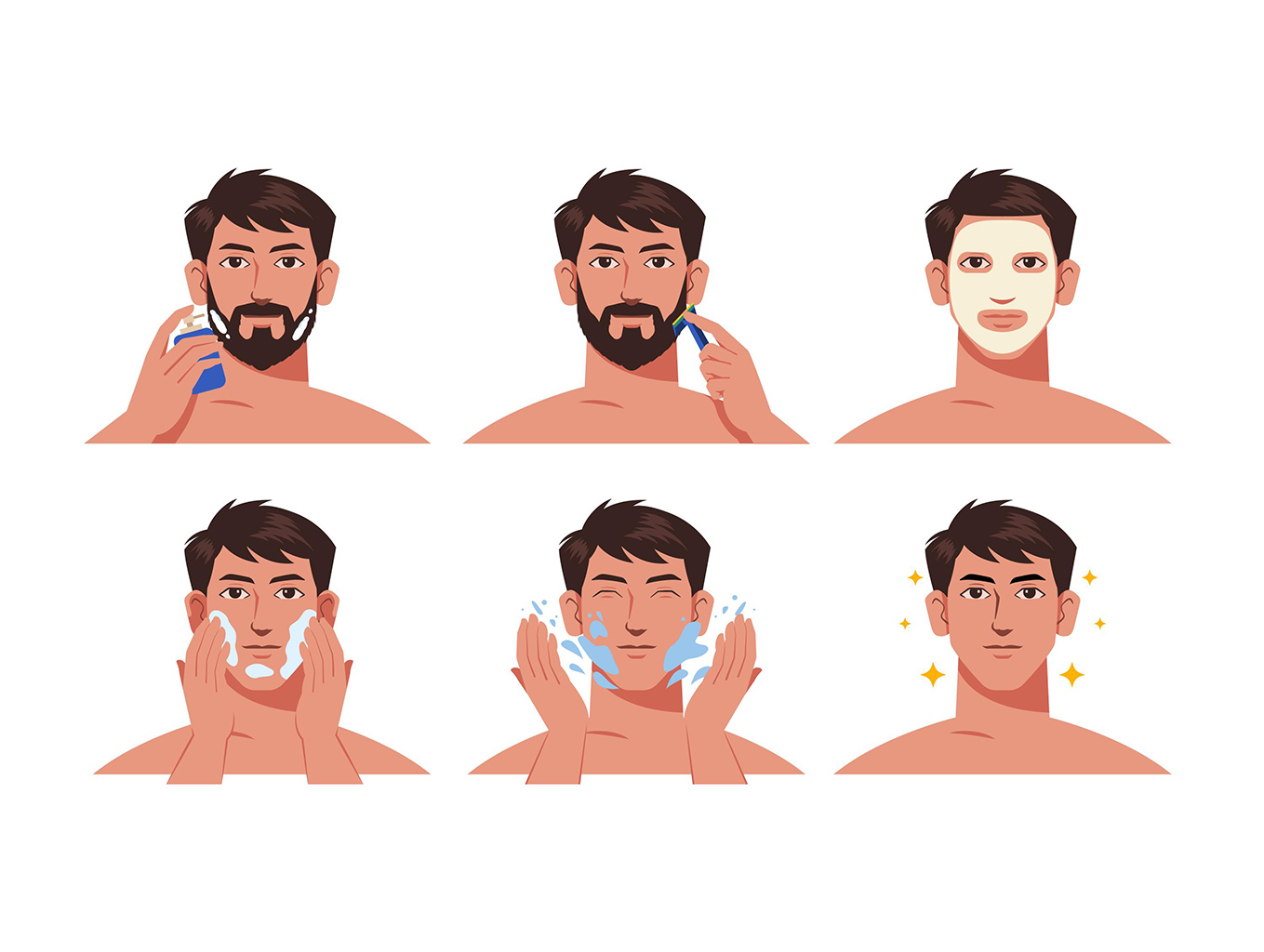 روتین پوستی مردانه