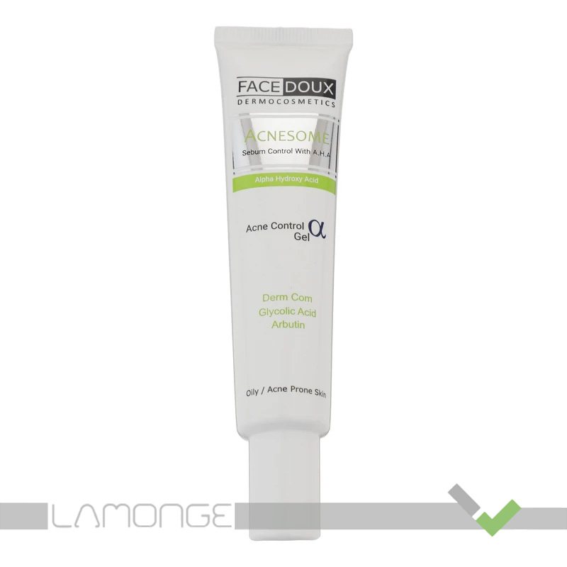 6262720900662 ژل کنترل چربی و ضدآکنه حاوی AHA آکنه زوم آلفا فیس دوکس - Image 1