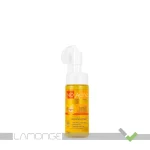 فوم شستشو براش دار صورت نو آکنه حاوی زردچوبه مناسب پوست های چرب