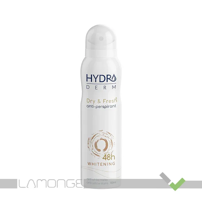 6260147709516 اسپری دئودورانت و آنتی پرسپیرانت روشن کننده پوست زنانه هیدرودرم - Image 1