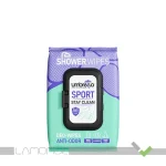 دستمال مرطوب خوشبو کننده بدن اسپرت آمبرلا مناسب بعد از ورزش