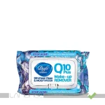 دستمال مرطوب پاک کننده آرایش دافی مدل Q10 طرح گل