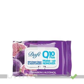 دستمال مرطوب دافی مدل Q10 میوه ای بسته 50 عددی