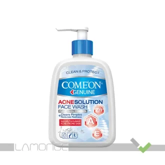 ژل شستشوی صورت پوست جوش دار کامان