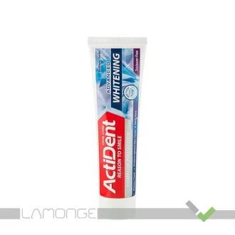 خمیر دندان اکتیدنت سفید کننده وزن ۱۳۰ گرم - خمیر دندان سفید کننده تخصصی اکتیدنت