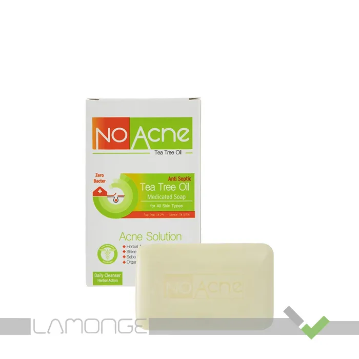 6269357500074 صابون آنتی باکتریال و ضدعفونی کننده نو آکنه حاوی روغن درخت چای ۱۰۰ گرم - تصویر 1