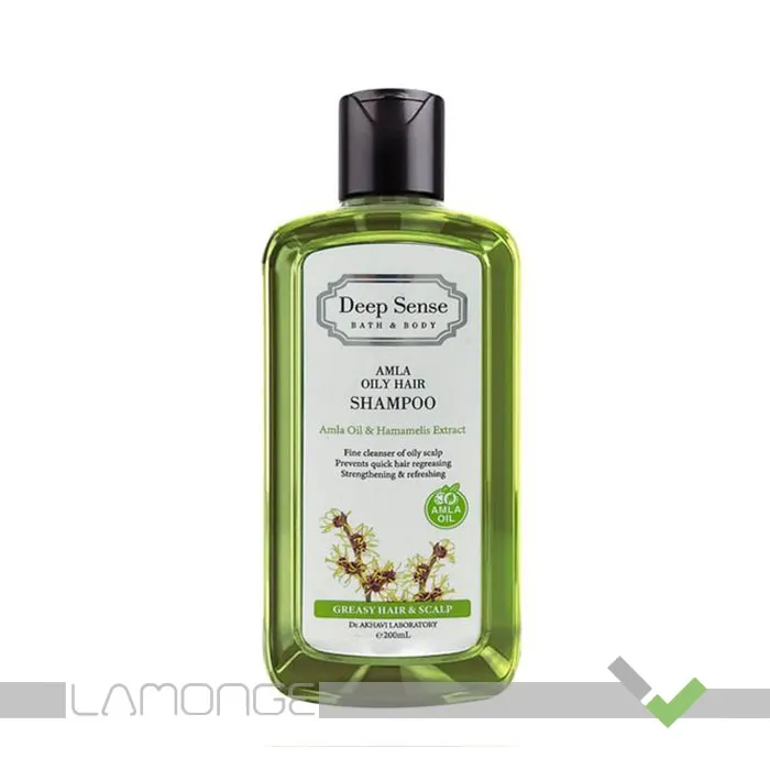 دیپ سنسb-6260156002530 شامپو حاوی روغن آملا دیپ سنس مناسب موهای چرب حجم 200 میلی لیتر - Image 1