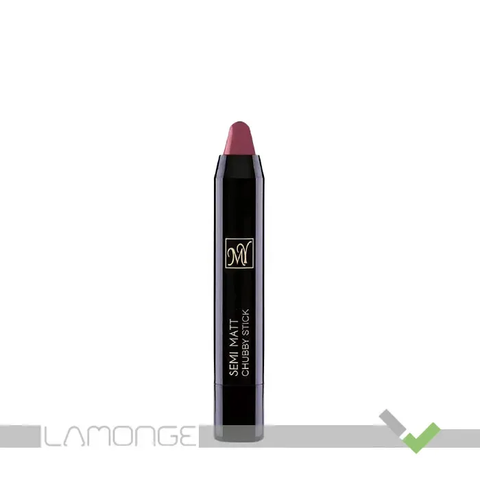 002 رژ لب مدادی نیمه مات بلک دایموند مای مدل Chubby Stick - Image 1