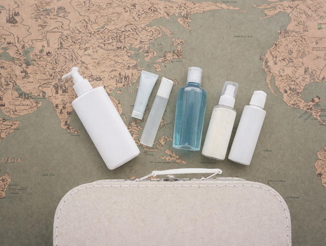 روتین پوستی در سفر