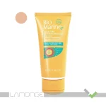 کرم ضد آفتاب SPF50 بژ روشن بایومارین مناسب پوست چرب حجم 50 میلی لیتر