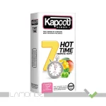 کاندوم 7 کاره کاپوت مدل Hot Time بسته 12 عددی