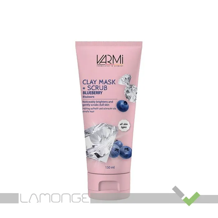 6261263100010 ماسک و اسکراب الماس حاوی بلوبری وارمی حجم 150 میلی لیتر - Image 1