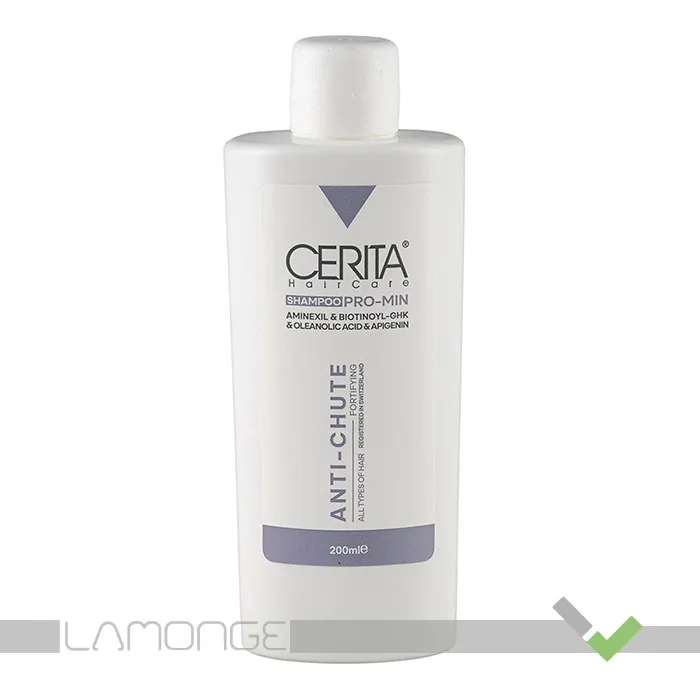 شامپو پرومین سریتا ضد ریزش مو مدل Pro-Min حجم 200 میلی‌لیتر