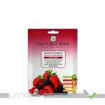 ماسک ورقه ای صورت حاوی عصاره توت فرنگی و تمشک ویکتوریا رز