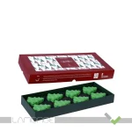 کوکتل پدیکور (پدی بامب) طرح Christmas Tree بسته 8 عددی ژبن پلاس