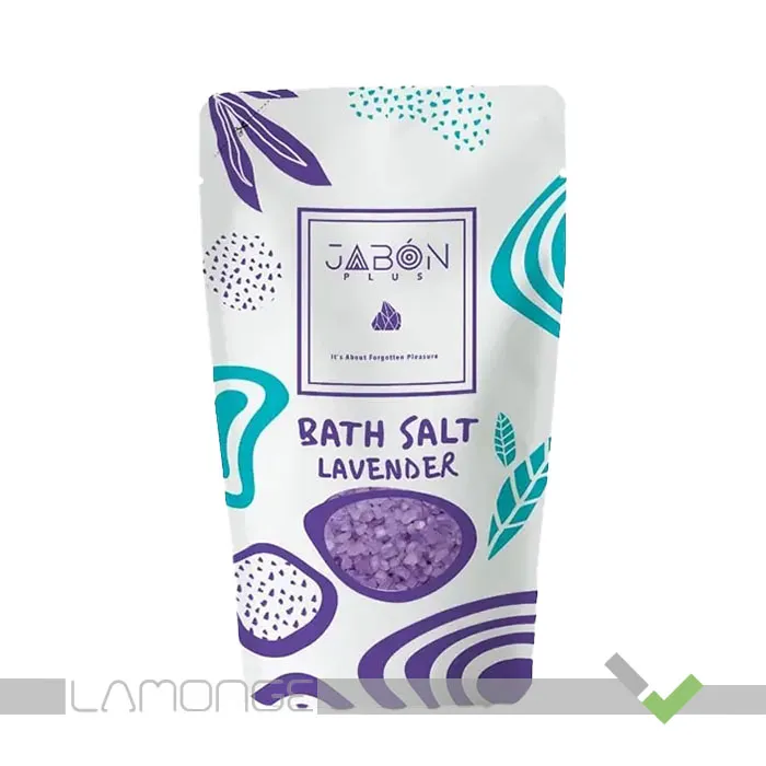 6269879600467 نمک حمام با رایحه اسطوخودوس ژبن پلاس وزن 1000 گرم - Image 1